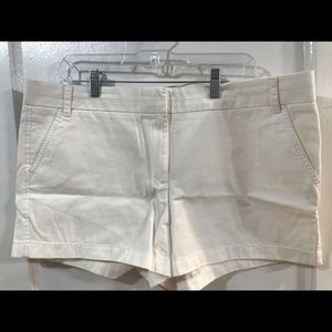 J crew white chino short